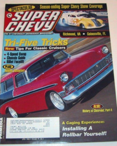 SUPER CHEVY 2000 APR - TRI-5s, 1000hp STREET Z/28